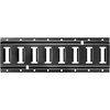 image:imageVEVOR ETrack TieDown Rail Kit 4 Pack 13 ft E Track Rails 2 UShaped Hooks 2 Tool Holders 2 Track Shelf Brackets 2 Tire Holders 2 Cable Storage Rings 8 End Caps amp 1 Bag Fit for Vans Trailers19 PACK