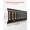 image:imageVEVOR ETrack TieDown Rail Kit 6 Pack 5 ft E Track Rails 26 Pcs Includes 2 Ratchet Straps amp 6 ORings amp 6 TieOffs with DRing amp 12 End Caps Fit for Garages Vans Trailers Motorcycles5 FT 26Pcs