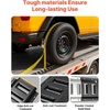 image:imageVEVOR ETrack TieDown Rails 4 Pack 77 ft E Track Rails Secures Cargo amp Heavy Loads Up to 2000 lbs Trailer TieDown System Suitable for Garages Vans Motorcycle Tie Downs ATV Mountings2FT