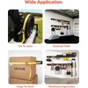 image:imageVEVOR ETrack TieDown Rails 4 Pack 77 ft E Track Rails Secures Cargo amp Heavy Loads Up to 2000 lbs Trailer TieDown System Suitable for Garages Vans Motorcycle Tie Downs ATV Mountings77FT