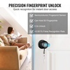 image:imageVEVOR Entry Door Locksets with Deadbolt 5 Pack Satin Nickel Entry Lever and Single Cylinder Deadbolt Keyed Alike Combo Pack Fit for 138 to 134 Door Thickness for Entrance and FrontBlack