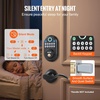 image:imageVEVOR Entry Door Locksets with Deadbolt 5 Pack Satin Nickel Entry Lever and Single Cylinder Deadbolt Keyed Alike Combo Pack Fit for 138 to 134 Door Thickness for Entrance and FrontBlack