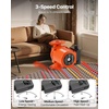 image:imageVEVOR F0011BF4J Cast Iron Circulator Pump 33 GPM AC 120V 33 ft Hot Water Recirculating Circulation Pump 114 in Flange Connection 3Speed Adjustment Quiet Operation for Home Heating SystemWith Connections
