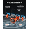 image:imageVEVOR F0011BF4J Cast Iron Circulator Pump 33 GPM AC 120V 33 ft Hot Water Recirculating Circulation Pump 114 in Flange Connection 3Speed Adjustment Quiet Operation for Home Heating SystemWith Connections