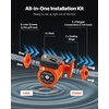 image:imageVEVOR F0011BF4J Cast Iron Circulator Pump 33 GPM AC 120V 33 ft Hot Water Recirculating Circulation Pump 114 in Flange Connection 3Speed Adjustment Quiet Operation for Home Heating SystemWith Connections