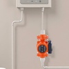 image:imageVEVOR F0011BF4J Cast Iron Circulator Pump 33 GPM AC 120V 33 ft Hot Water Recirculating Circulation Pump 114 in Flange Connection 3Speed Adjustment Quiet Operation for Home Heating SystemWith Connections