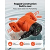 image:imageVEVOR F007E1F1 High Efficiency Circulator Pump 16 GPM 120V 20 ft Cast Iron Hot Water Recirculating Circulation Pump 1 in Flange Connection Check Valve Quiet Operation for Home Heating System