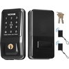 image:imageVEVOR Fingerprint Door Lock Electronic Biometric Deadbolt with Pioneering EasyGrip Design Auto Locking OneTime Code AntiPeeking Password Keyless Entry Door Lock for Home Apartment SilverBlack