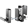 image:imageVEVOR Fingerprint Door Lock Electronic Biometric Deadbolt with Pioneering EasyGrip Design Auto Locking OneTime Code AntiPeeking Password Keyless Entry Door Lock for Home Apartment SilverBlack