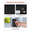 image:imageVEVOR Fingerprint Door Lock Electronic Biometric Deadbolt with Pioneering EasyGrip Design Auto Locking OneTime Code AntiPeeking Password Keyless Entry Door Lock for Home Apartment SilverBlack