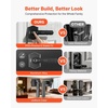 image:imageVEVOR Fingerprint Door Lock Electronic Biometric Deadbolt with Pioneering EasyGrip Design Auto Locking OneTime Code AntiPeeking Password Keyless Entry Door Lock for Home Apartment SilverBlack