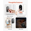 image:imageVEVOR Fingerprint Door Lock Electronic Biometric Deadbolt with Pioneering EasyGrip Design Auto Locking OneTime Code AntiPeeking Password Keyless Entry Door Lock for Home Apartment SilverBlack