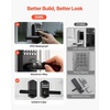 image:imageVEVOR Fingerprint Door Lock Electronic Biometric Deadbolt with Pioneering EasyGrip Design Auto Locking OneTime Code AntiPeeking Password Keyless Entry Door Lock for Home Apartment SilverBlack