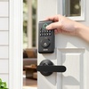image:imageVEVOR Fingerprint Door Lock Electronic Biometric Deadbolt with Pioneering EasyGrip Design Auto Locking OneTime Code AntiPeeking Password Keyless Entry Door Lock for Home Apartment SilverBlack