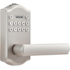 image:imageVEVOR Fingerprint Door Lock Electronic Biometric Deadbolt with Pioneering EasyGrip Design Auto Locking OneTime Code AntiPeeking Password Keyless Entry Door Lock for Home Apartment SilverPearl Chrome