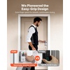 image:imageVEVOR Fingerprint Door Lock Electronic Biometric Deadbolt with Pioneering EasyGrip Design Auto Locking OneTime Code AntiPeeking Password Keyless Entry Door Lock for Home Apartment SilverPearl Chrome