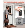 image:imageVEVOR Fingerprint Door Lock Electronic Biometric Deadbolt with Pioneering EasyGrip Design Auto Locking OneTime Code AntiPeeking Password Keyless Entry Door Lock for Home Apartment SilverBlack