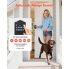 image:imageVEVOR Fingerprint Door Lock Electronic Biometric Deadbolt with Pioneering EasyGrip Design Auto Locking OneTime Code AntiPeeking Password Keyless Entry Door Lock for Home Apartment SilverBlack