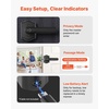 image:imageVEVOR Fingerprint Door Lock Electronic Biometric Deadbolt with Pioneering EasyGrip Design Auto Locking OneTime Code AntiPeeking Password Keyless Entry Door Lock for Home Apartment SilverBlack