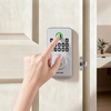 image:imageVEVOR Fingerprint Door Lock Electronic Biometric Deadbolt with Pioneering EasyGrip Design Auto Locking OneTime Code AntiPeeking Password Keyless Entry Door Lock for Home Apartment SilverPearl Chrome