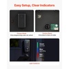 image:imageVEVOR Fingerprint Door Lock Electronic Biometric Deadbolt with Pioneering EasyGrip Design Auto Locking OneTime Code AntiPeeking Password Keyless Entry Door Lock for Home Apartment SilverBlack