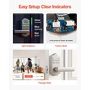 image:imageVEVOR Fingerprint Door Lock Electronic Biometric Deadbolt with Pioneering EasyGrip Design Auto Locking OneTime Code AntiPeeking Password Keyless Entry Door Lock for Home Apartment SilverPearl Chrome
