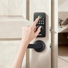 image:imageVEVOR Fingerprint Door Lock Electronic Biometric Deadbolt with Pioneering EasyGrip Design Auto Locking OneTime Code AntiPeeking Password Keyless Entry Door Lock for Home Apartment SilverBlack