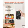 image:imageVEVOR Fingerprint Door Lock Electronic Biometric Deadbolt with Pioneering EasyGrip Design Auto Locking OneTime Code AntiPeeking Password Keyless Entry Door Lock for Home Apartment SilverBlack