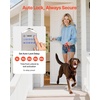 image:imageVEVOR Fingerprint Door Lock Electronic Biometric Deadbolt with Pioneering EasyGrip Design Auto Locking OneTime Code AntiPeeking Password Keyless Entry Door Lock for Home Apartment SilverPearl Chrome