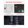 image:imageVEVOR Fingerprint Door Lock Electronic Biometric Deadbolt with Pioneering EasyGrip Design Auto Locking OneTime Code AntiPeeking Password Keyless Entry Door Lock for Home Apartment SilverPearl Chrome