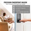 image:imageVEVOR Fingerprint Door Lock Electronic Biometric Deadbolt with Pioneering EasyGrip Design Auto Locking OneTime Code AntiPeeking Password Keyless Entry Door Lock for Home Apartment SilverBlack