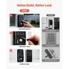 image:imageVEVOR Fingerprint Door Lock Electronic Biometric Deadbolt with Pioneering EasyGrip Design Auto Locking OneTime Code AntiPeeking Password Keyless Entry Door Lock for Home Apartment SilverBlack