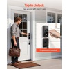 image:imageVEVOR Fingerprint Door Lock Electronic Biometric Deadbolt with Pioneering EasyGrip Design Auto Locking OneTime Code AntiPeeking Password Keyless Entry Door Lock for Home Apartment SilverBlack