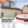 image:imageVEVOR Garage Door Seal Top and Sides Seal Strip 20 FT Universal Weather Stripping Replacement Soft and Hard Composite Weatherproofing Garage Door TPE Seals with Adhesive Backed and Screws Black34 FT