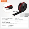 image:imageVEVOR Garage Door Seal Top and Sides Seal Strip 20 FT Universal Weather Stripping Replacement Soft and Hard Composite Weatherproofing Garage Door TPE Seals with Adhesive Backed and Screws Black20 FT