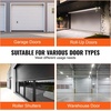 image:imageVEVOR Garage Door Seals Bottom Rubber U Shape O Ring Garage Door Weather Stripping Universal Weatherproof Threshold Buffering Sealing Rubber 516 inch TEnds and 3 34 inch Width 20 Ft Black10 Ft