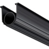 image:imageVEVOR Garage Door Seals Bottom Rubber U Shape O Ring Garage Door Weather Stripping Universal Weatherproof Threshold Buffering Sealing Rubber 516 inch TEnds and 3 34 inch Width 20 Ft Black16 Ft