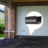 image:imageVEVOR Garage Door Seals Bottom Rubber U Shape O Ring Garage Door Weather Stripping Universal Weatherproof Threshold Buffering Sealing Rubber 516 inch TEnds and 3 34 inch Width 20 Ft Black10 Ft