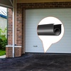 image:imageVEVOR Garage Door Seals Bottom Rubber U Shape O Ring Garage Door Weather Stripping Universal Weatherproof Threshold Buffering Sealing Rubber 516 inch TEnds and 3 34 inch Width 20 Ft Black16 Ft