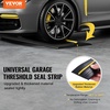 image:imageVEVOR Garage Door Threshold and Bottom Seals Kit 10 FT U ShapeO Ring Universal Garage Door Bottom Seal Weatherstrip PVC Combine with Weatherproof Garage Threshold Seal Strip with Adhesive Black10 Ft