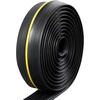image:imageVEVOR Garage Door Threshold and Bottom Seals Kit 10 FT U ShapeO Ring Universal Garage Door Bottom Seal Weatherstrip PVC Combine with Weatherproof Garage Threshold Seal Strip with Adhesive Black20 Ft