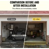 image:imageVEVOR Garage Door Threshold and Bottom Seals Kit 10 FT U ShapeO Ring Universal Garage Door Bottom Seal Weatherstrip PVC Combine with Weatherproof Garage Threshold Seal Strip with Adhesive Black10 Ft