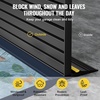 image:imageVEVOR Garage Door Threshold and Bottom Seals Kit 10 FT U ShapeO Ring Universal Garage Door Bottom Seal Weatherstrip PVC Combine with Weatherproof Garage Threshold Seal Strip with Adhesive Black165 Feet