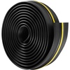 image:imageVEVOR Garage Door Threshold and Bottom Seals Kit 10 FT U ShapeO Ring Universal Garage Door Bottom Seal Weatherstrip PVC Combine with Weatherproof Garage Threshold Seal Strip with Adhesive Black20 Ft