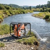 image:imageVEVOR Gas Powered Water Pump 2 in 142 GPM 7HP Semi Trash Water Transfer Pump Portable Gasoline Engine with 25 ft Discharge Hose Heavy Duty Frame Cast Iron Impeller for Irrigation Ponds Pools2in 60 HP 128GPM