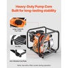 image:imageVEVOR Gas Powered Water Pump 2 in 142 GPM 7HP Semi Trash Water Transfer Pump Portable Gasoline Engine with 25 ft Discharge Hose Heavy Duty Frame Cast Iron Impeller for Irrigation Ponds Pools2in 70 HP 132 GPM