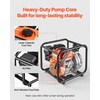 image:imageVEVOR Gas Powered Water Pump 2 in 142 GPM 7HP Semi Trash Water Transfer Pump Portable Gasoline Engine with 25 ft Discharge Hose Heavy Duty Frame Cast Iron Impeller for Irrigation Ponds Pools2in 60 HP 128GPM