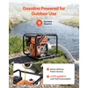 image:imageVEVOR Gas Powered Water Pump 2 in 142 GPM 7HP Semi Trash Water Transfer Pump Portable Gasoline Engine with 25 ft Discharge Hose Heavy Duty Frame Cast Iron Impeller for Irrigation Ponds Pools2in 70 HP 142 GPM