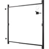 image:imageVEVOR Gate Building Kit Fits 60 to 96 in Wide Openings Up from 6 to 7 ft High Fence Adjustable Gate Building Kit Anti Sag Full Gate Frame Kit with Latch Lock Screw for Wooden Fence Iron Black3660 wide openings  67 high