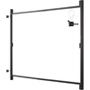 image:imageVEVOR Gate Building Kit Fits 60 to 96 in Wide Openings Up from 6 to 7 ft High Fence Adjustable Gate Building Kit Anti Sag Full Gate Frame Kit with Latch Lock Screw for Wooden Fence Iron Black6096 wide openings  67 high